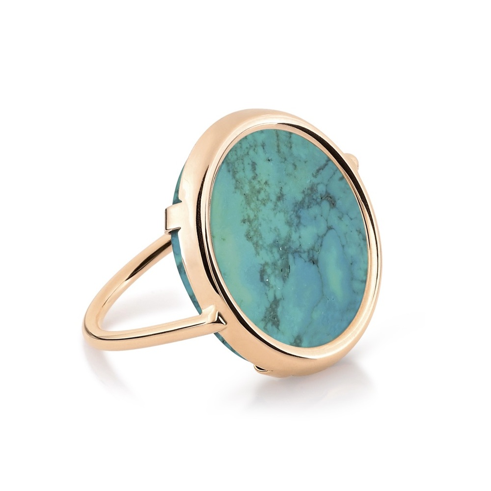 Ginette Ny 18k/750 Fallen Sky Disc Ring View 6